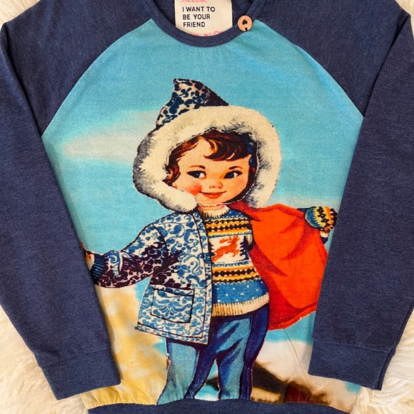 Mim-Pi "Pullover in Snow Day" - Picture 6 of 6